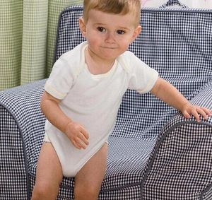 Bebés Meninos sólidos meninas Romper Plain macacãozinho bodysuit roupa sleeper 55pcs / lot # 2379