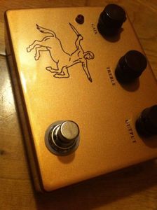 KLON CENTAUR Professional Gold Overdrive-Clone-Gitarren-Effektpedal Boutique FX-Pedal + kostenloser Versand in brandneuem Zustand