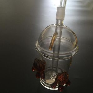Vendita calda all'ingrosso Accessori per fumatori Narghilè YX266 in vetro colorato borosilicato resistente al calore