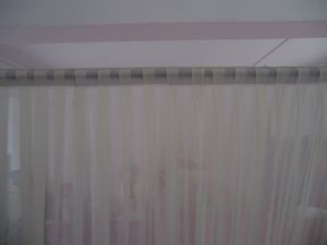 10ft 20ft Ice Silk Colore bianco con farfalla Swag Wedding Drape Curtain Fondale su misura Colors252f