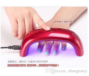 Mini USB 9W 3 LED UV tırnak kurutma makinesi kürleme makinesi jel jel oje güçlü ışık tırnakları yüz araçları