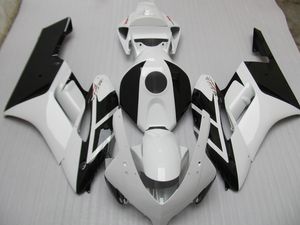 Injektionsform för Honda CBR1000RR 04 05 Fairing Kit CBR 1000RR CBR 1000 RR 2004 2005 Vitglans Svart Fairings Kit + 7 Gåvor HM66