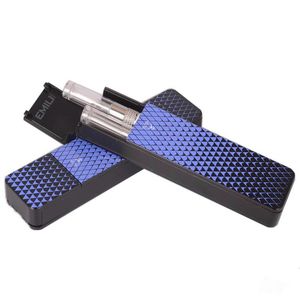 Ince E-cigarettes toptan satış-Smiss Emili Mini Cep Kiti İnce Akıllı Vape Kalemi E Sigara Çift Başlangıç Kitleri Micro PIN USB Şarj ml Pyrex Cam Atomizer leri