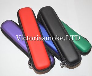 50pcs Long Mini Zipper Case Ego Case Leather Case E Cigarette E Cig Zipper Leather Bag For Ego Evod Ce4 Protank Ego Start Kit Ecigs