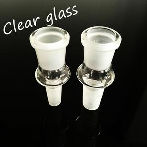 adaptor Glass Hookahs wholesale glass adaptor for glass smoking pipes dropdown adaptor with 14 to 14mm male to 18mm female