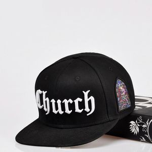 도매 도매 소매 2015 새로운 패션 Snapback 야구 모자 기독교 천사 교회 자수 2 색 스냅 백 무료 배송