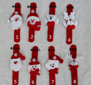 Christmas party toys Wrist Strap Christmas Supplies Decoration Small Gift for kids Santa Claus Snowman Deer