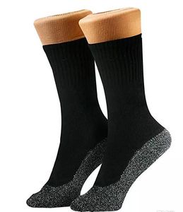 靴下の下の暖かい靴下ソックスはあなたの足を暖かく保ち、乾燥したアルミめた繊維の男性ギフト子供