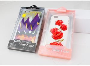 Paket ile İç Tepsiler / takın İçin Telefon Kapak İçin iPhone 4 / 5s / 6s / 7 / 7plus Packaging Toptan Özel Logo PVC