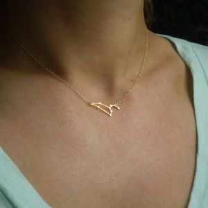 10pcs Leo Constellation Necklace Leone Packlace Packlace Outer Space Alaxy Planet Necklace Collane del sistema solare