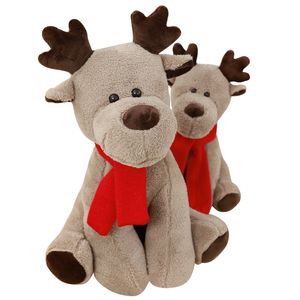 Dorimytrader Pop Christmas Deer Plush Toysぬいぐるみ柔らかい素敵なアニメのトナカイ装飾人形65cm for Kids Xmas Present Dy61866