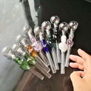 A nova cor beleza pote reto atacado mangueira de vidro acessórios para cachimbo, entrega gratuita