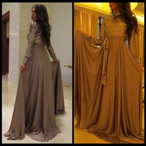 Muslimische Abendkleider für Damen, Promi-Kleid, Pailletten-Oberteil, Abaya in Dubai, arabischer Kaftan, lange Ballkleider mit langen Ärmeln