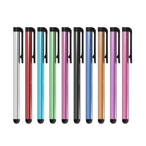 Универсальный емкостный Стилус для Iphone7 7plus 6 5 5s сенсорная ручка для мобильного телефона для планшета разные цвета