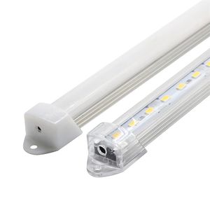 50cm DC 12V 36 SMD 5630 LED hård styv LED-remsor ljus med U Aluminiumkanal och PC-lock