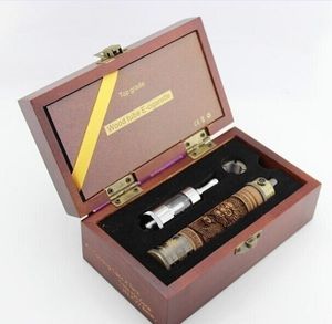 x fire kit sigaretta legno sigaretta elettronica E fuoco elettronica con protank2 ogiva legno mAh batteria ecigs all ingrosso vprocig