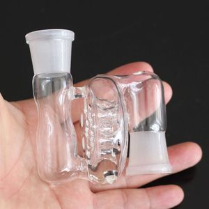 10 Style Glass Ash Catcher Swiss Perc Ashcatcher14.4 18.8 Joint Male Female For Glass Bong Dab Rig Glass Rökningstillbehör