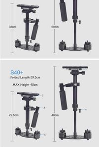 Freeshipping New S60 Steadycam S-60 + Plus 3.5kg 60cm Aluminum Handheld Stabilizer Steadicam DSLR Video Camera Photography