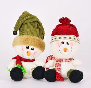 New Arival 27cm Christmas Gift Snowman Doll Navidad Christmas Decorations Pendants Toys Festival Gifts For Kids