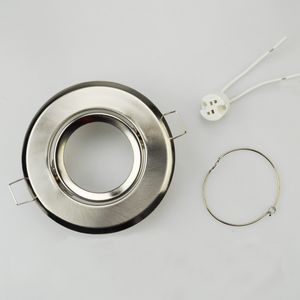 GU10-Lampenfassung, Rahmen für LED-Deckenleuchten, MR16-Leuchtenhalter, LED-Downlights, Zubehör mit Sockel