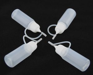 Vape Ejuice Eliquid Ecig Plastic Dropper Bottle 10ml PE PET Translucent Needle Oil Empty Bottles With Long Thin Tips Cap