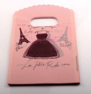 Tasto per gioielli.200 pezzi Parigi Borse da regalo per gioielli Tower Eiffel Tower 9x15cm