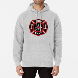 Hoodies dos homens moletom com capuz de bombeiros vermelhos do departamento dos homens do pulseira do pulseira do pulseira do pulseira do outono e do inverno do outono e do inverno do outono e do inverno