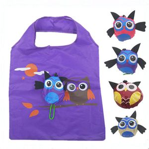 Creative 1Pc Shape Cute Animal Folding Storage Bag Eco Friendly Ladies Foldable Reusable Portable Bag