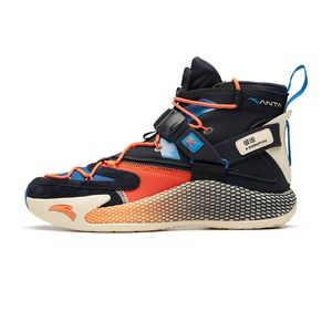 Anta Klay Thompson KT5 original Basketball Shoes of men Disruptive "Burning" Men's High cut sports outdoor Heatshoes 11941102-4