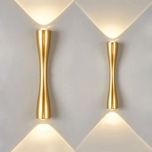 Topoch Creative Led Stal Lamp Внутренняя открытая водонепроницаемая IP65 Длинный рог вверх и вниз