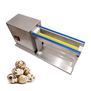 Semi-Automatisk Quail Egg Peeler Huller Machine Rostfritt stål Kommersiell Quail Egg Sheller Peeling Machine