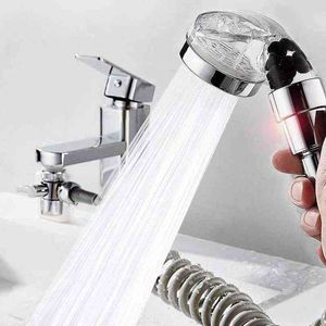 Bathroom Basin Faucet Extender External Shower Head Washbasin Tap Water Divider Bidet Sprayer for Hair Washing Toilet Cleaning H1209