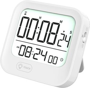 Pomodoro Interval Timer Countdown Clock Tomato Stopwatch White Backlight