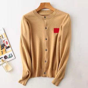 Women sweater designer cardigan embroidery man women's V- Crew Neck loose sweaters classic couple suit