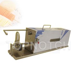 Automatic Stretching Tornado Potato Machine Electric Spud Tower Spiral Cutting Maker