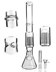 beaker base water pipes glass bongs ice catcher hookah for smoking