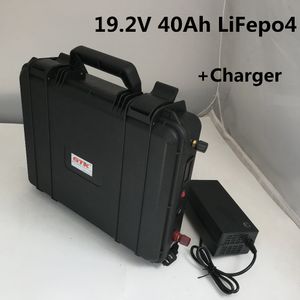 18 В 19,2 В 40ah LifePO4 Литиевая батарея с BMS для электрического самоката E-Scooter UPS Ebike + 3A зарядное устройство