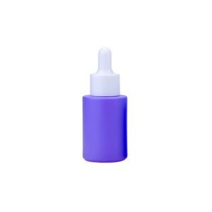 Flacone contagocce in vetro colorato Macaron profumo di olio essenziale Contenitori cosmetici moda da 30 ml dimensioni da viaggio ricaricabili portatili KKB7822