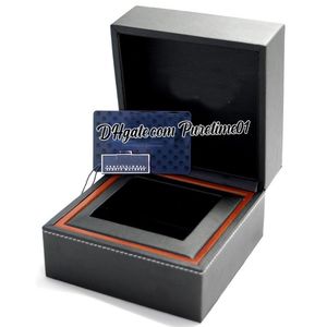 セールタグボックスレザーウォッチボックスケースオリジナルボックスマニュアル証明書保証カードブランドロゴギフトバッグメンズレディースウォッチアクセサリー2スタイルPuretime01 B2