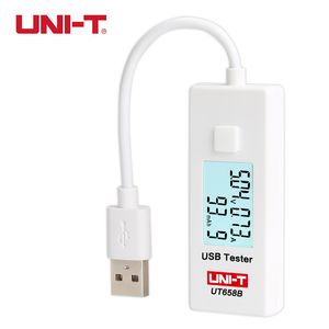 USB Tester UT658B Voltage Meters Phone Computer Charging Voltage Current Energy Monitor LCD Backlight