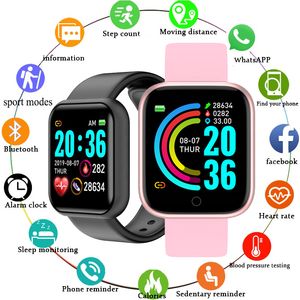 Relógios de pulso relógio inteligente homens mulheres smartwatch taxa de pressão hemth hydress monitor fitness tracker pulseira para android e ios