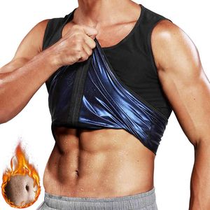 Erkekler Shapewear Bel Eğitmen Spor Sauna Yelek Ter Korse Tops Karın Zayıflama Vücut Şekillendirici Giyotin Kemer Kılıf Egzersiz Gömlek