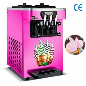 Desktop Soft Serve Ice Cream Machine Vending Commercial