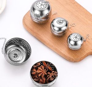 2021 tainless Steel Mesh Tea Ball Infuser Teas Strainer Filters Interval Diffuser Home Kitchen Teaware tools