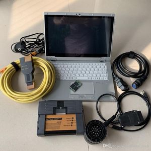 for Bmw Diagnostic Tool Icom a2 b c 480gb Ssd CF-AX2 Laptop i5 4g Used TOUCH SCREEN 360 Degree Rotation