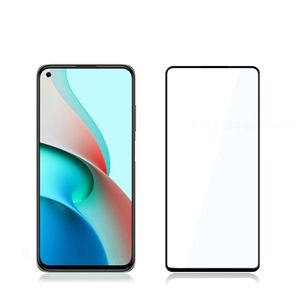 9Hフルカバー強化ガラススクリーンプロテクターシルクプリントXiaomi 11 Lite Redmi注10 Pro 700PCS /ロット