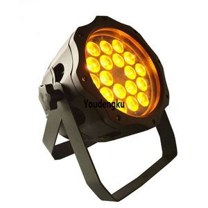 6ピース屋外IP65 LED PAR 6in1 RGBWA UV DMX防水LED PARライトLED 18X18W PARライト