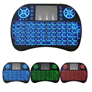 Mini Rii i8 Drahtlose Tastatur 2,4G Englisch Air Mouse Tastatur Fernbedienung Touchpad für Smart Android TV Box Notebook Tablet pc