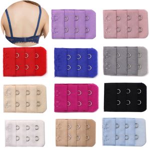 Women Soft Comfortable Bra 2 & 3 Hooks Extender Strap Extension Adjustable Expander Increase Intimates Size