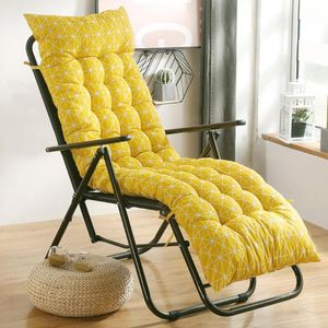 Yastık/Dekoratif Yastık Evrensel Baskılı Sallanan Sandalye Yastık Yumuşak Uzun Tatami Mat Lounger Recliner Plajı Kanepe Yemin